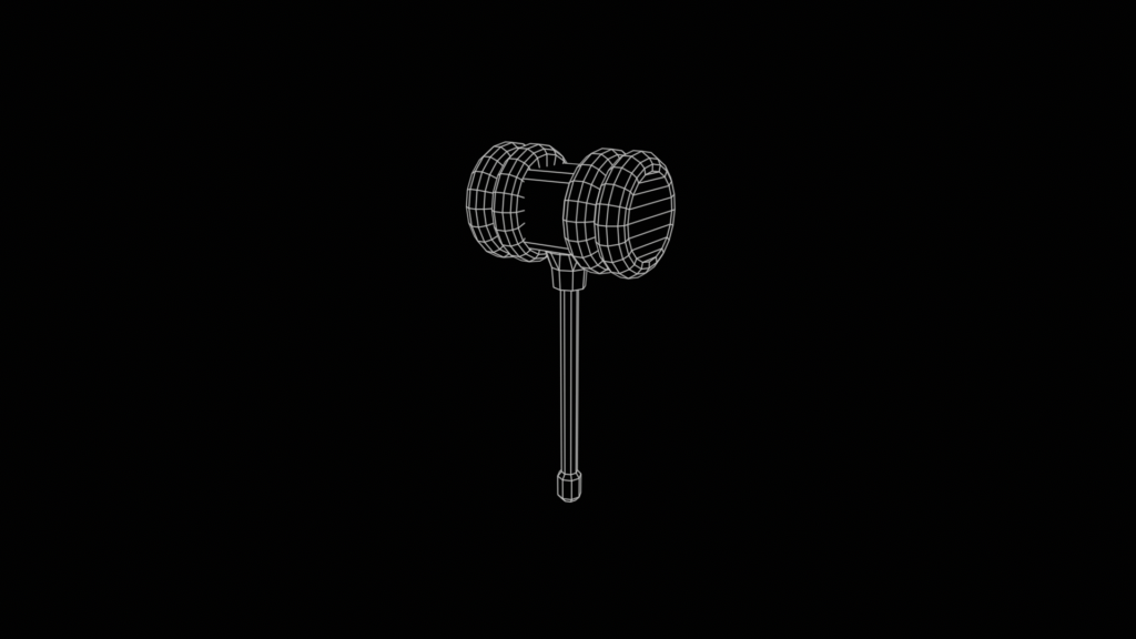 bubble hammer wireframe