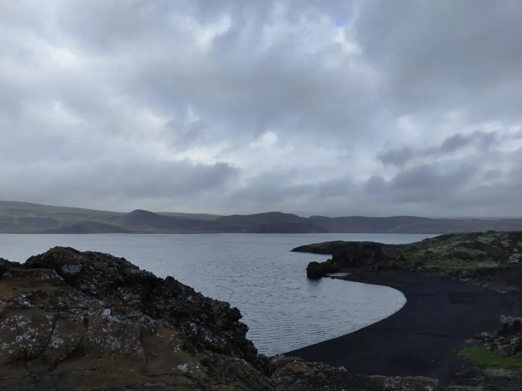 Iceland Black Beach
