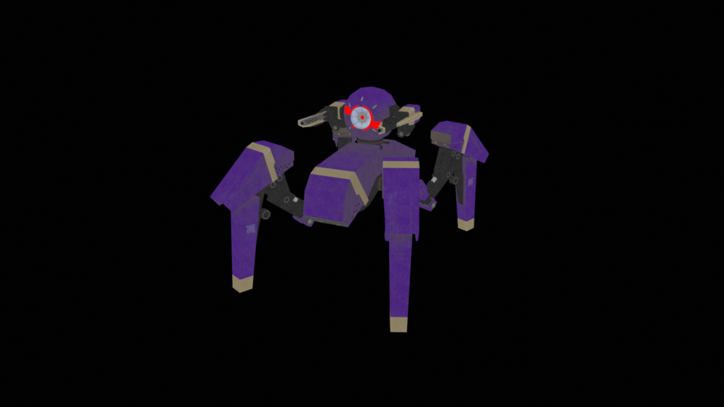 spiderbot albedo