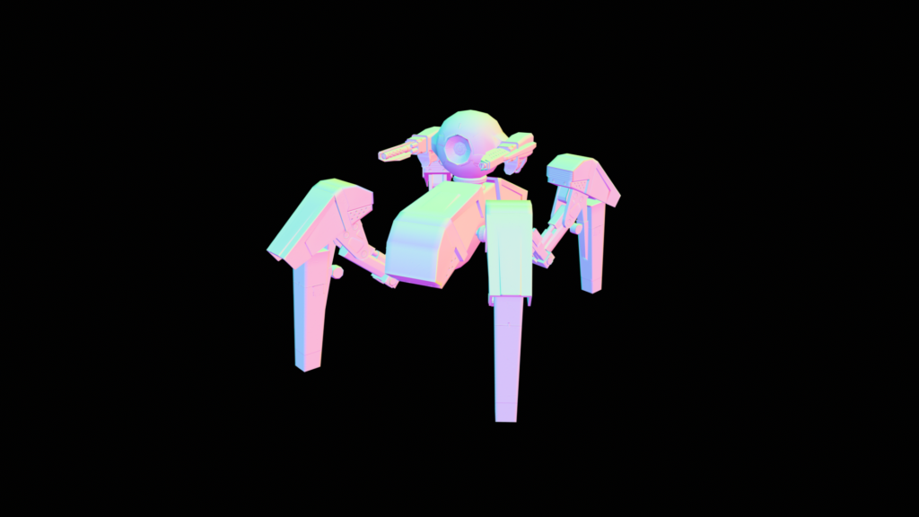 spiderbot normals